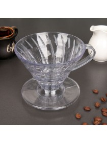 Воронка -дриппер V60, пластик для заваривания кофе «Пуровер»